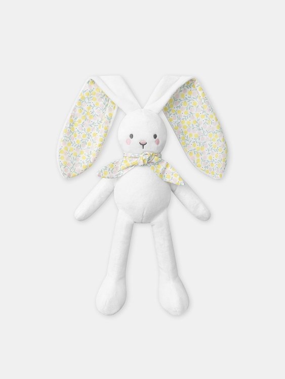 SERGENT MAJOR Βρεφικό Λούτρινο Παιχνίδι Cute Ears ΛΕΥΚΟ