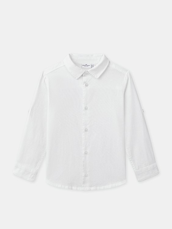 SERGENT MAJOR Παιδικό Πουκάμισο για Αγόρια Timeless White ΛΕΥΚΟ