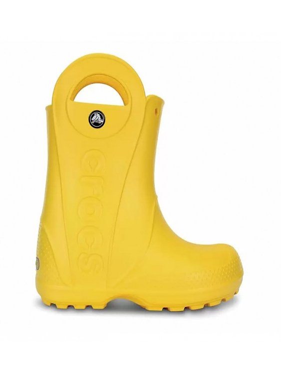 Παιδικές Γαλότσες Crocs Handle It Yellow ΚΙΤΡΙΝΟ