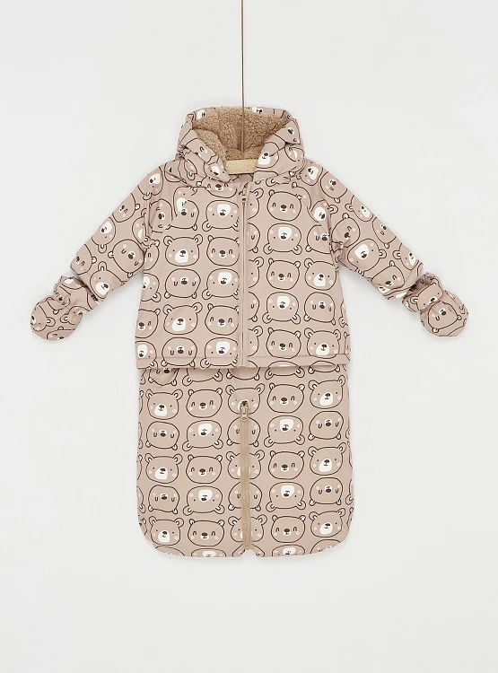 DPAM Βρεφικός Υπνόσακος Unisex Καφέ Teddy Bear ΚΑΦΕ