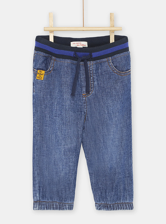 Βρεφικό Παντελόνι για Αγόρια Denim Blue ΜΠΛΕ - DPAM - 