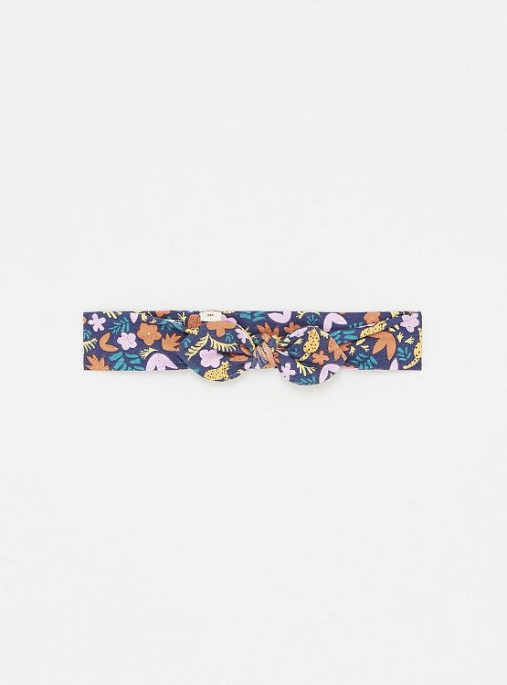 DPAM Βρεφική Κορδέλα για Κορίτσια Floral ΓΚΡΙ