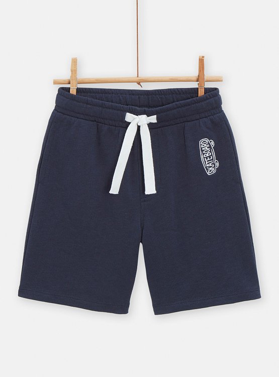 DPAM Παιδικό Σορτς για Αγόρια Dark Blue SkateBoard ΜΠΛΕ