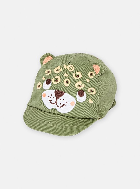 DPAM Βρεφικό Καπέλο για Αγόρια Green Leopard ΠΡΑΣΙΝΟ