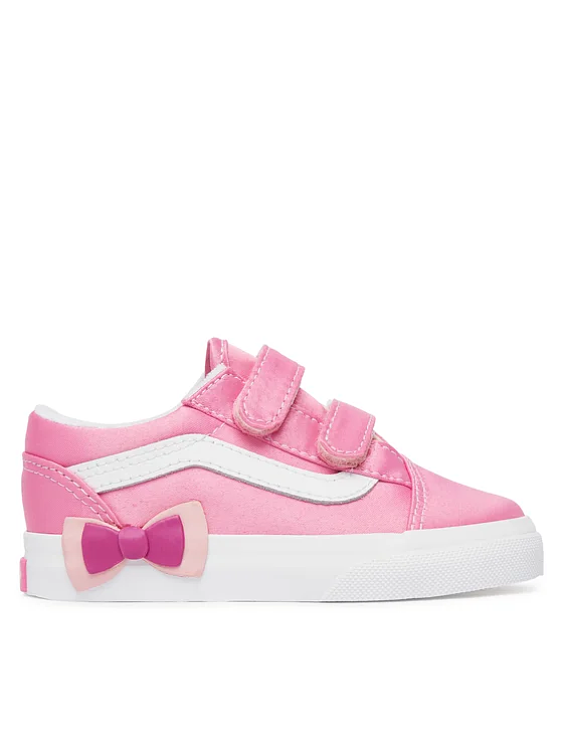 VANS Βρεφικά Παπούτσια Vans Old Skool V για Κορίτσια Pink (Μεγέθη 20-26) ΡΟΖ