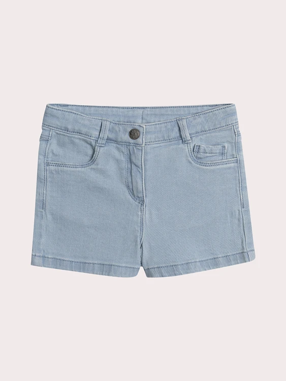 Παιδικό Σορτς για Κορίτσια Everyday Light Denim ΜΠΛΕ - DPAM - 