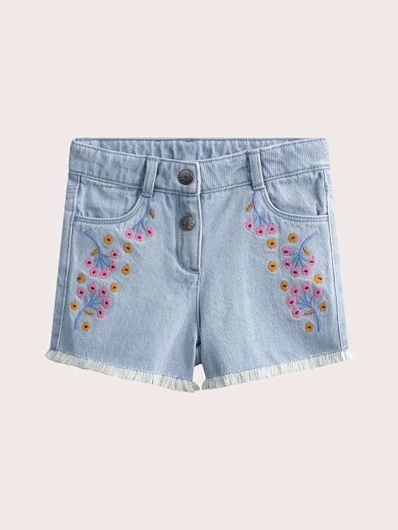 DPAM Παιδικό Σορτς για Κορίτσια Denim Spring ΜΠΛΕ