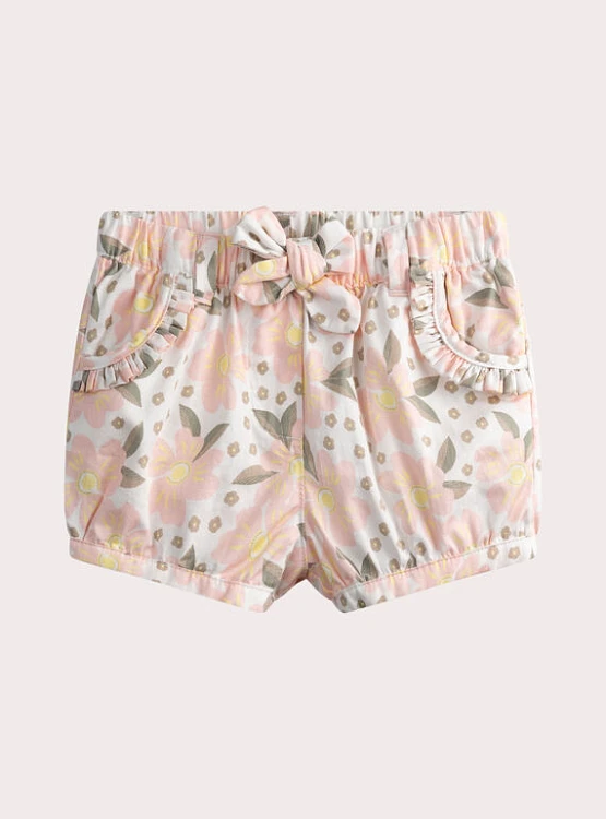 Βρεφικό Σορτς για Κορίτσια Spring Shorts ΛΕΥΚΟ - DPAM - 