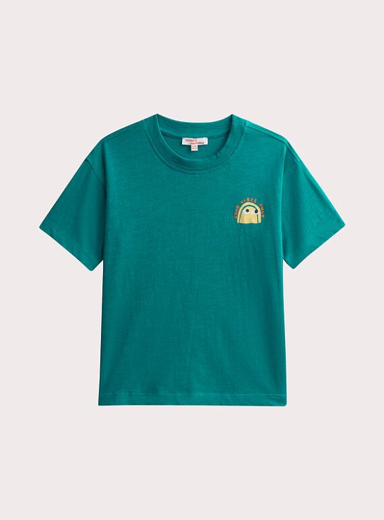 DPAM Παιδική Μπλούζα για Αγόρια Dark Turquoise Vibes ΜΠΛΕ