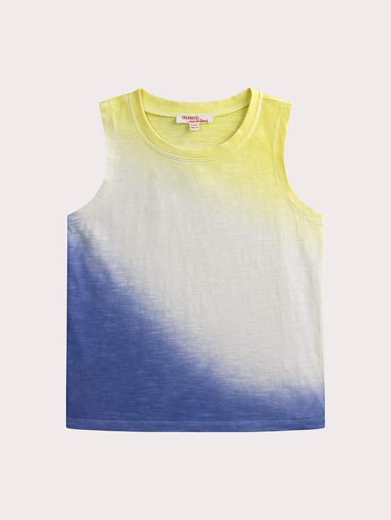 DPAM Παιδική Μπλούζα για Αγόρια Summer Gradient ΚΙΤΡΙΝΟ