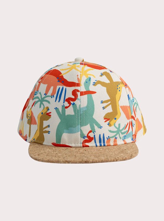 DPAM Παιδικό Καπέλο για Αγόρια Dino Print ΜΠΕΖ