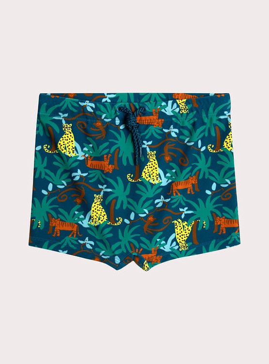 DPAM Παιδικό Μαγιό για Αγόρια Navy Jungle ΜΠΛΕ