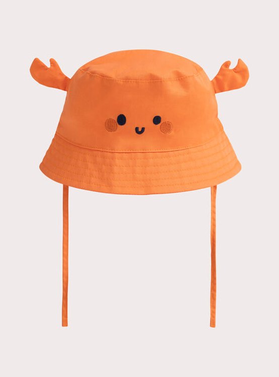 DPAM Βρεφικό Καπέλο Happy Crab ΠΟΡΤΟΚΑΛΙ