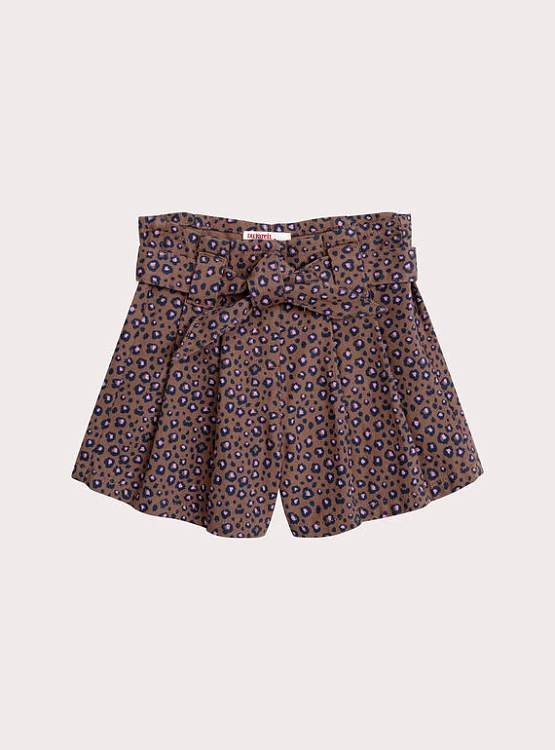 Παιδικό Σορτς για Κορίτσια Flowy Leopard ΚΑΦΕ - DPAM - 