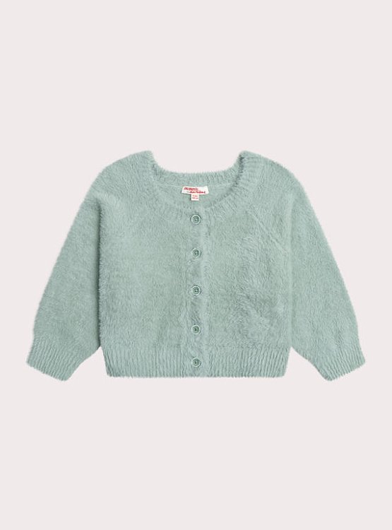 DPAM Παιδική Ζακέτα για Κορίτσια Cosy Mint ΠΡΑΣΙΝΟ
