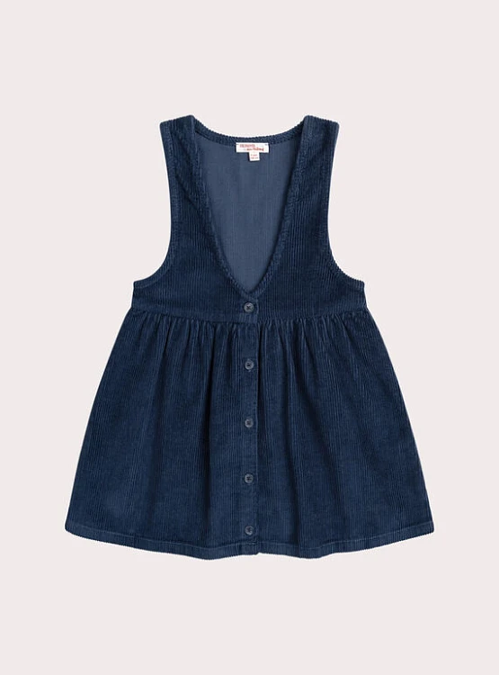 Παιδικό Φόρεμα για Κορίτσια Vintage Navy ΜΠΛΕ