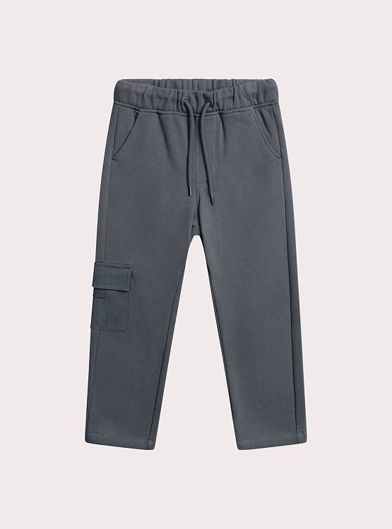 DPAM Παιδικό Παντελόνι Φόρμας για Αγόρια Grey Sweats ΓΚΡΙ