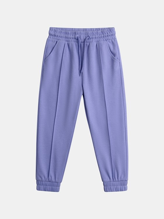 DPAM Παιδικό Παντελόνι Φόρμας για Κορίτσια Baby Violet Joggers ΜΩΒ