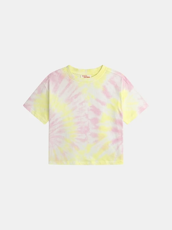 Παιδική Μπλούζα για Κορίτσια Pink Tie-Dye ΡΟΖ - DPAM - 