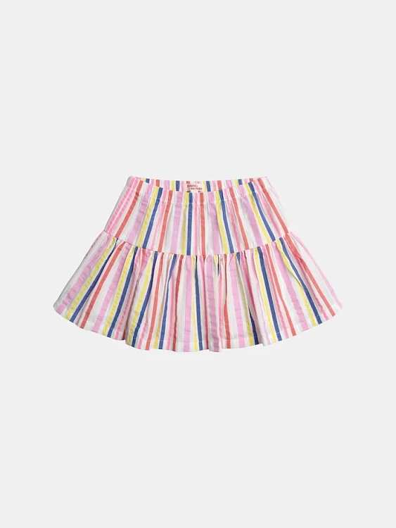 Παιδική Φούστα για Κορίτσια Multi Stripes ΠΟΛΥΧΡΩΜΟ - DPAM - 