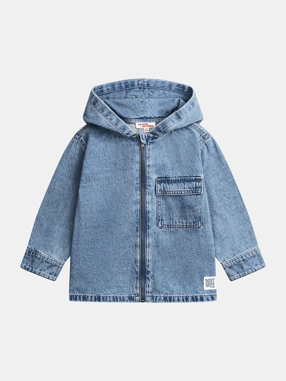 DPAM Παιδικό Πουκάμισο για Αγόρια Denim Jacket ΜΠΛΕ