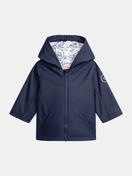 Βρεφικό Μπουφάν για Αγόρια Navy Raincoat ΜΠΛΕ - DPAM - 