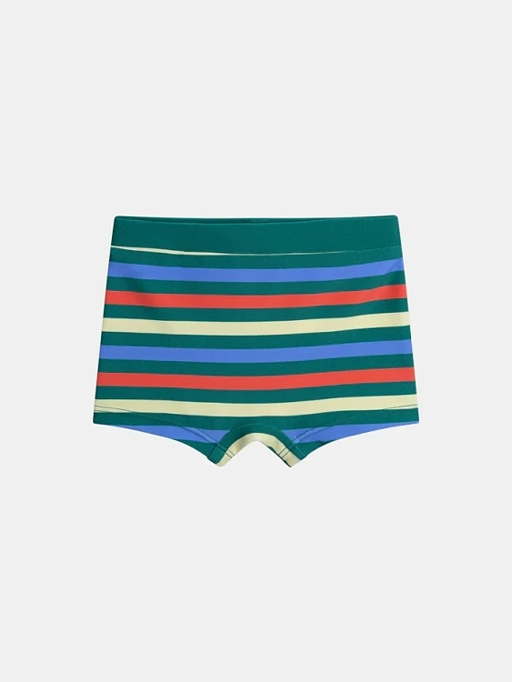 Βρεφικό Μαγιό για Αγόρια Green Stripes ΠΟΛΥΧΡΩΜΟ - DPAM - 