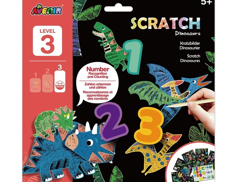 Avenir Ζωγραφική-Scratch Level 3 Dinosaurs – Δεινόσαυροι | DPAM