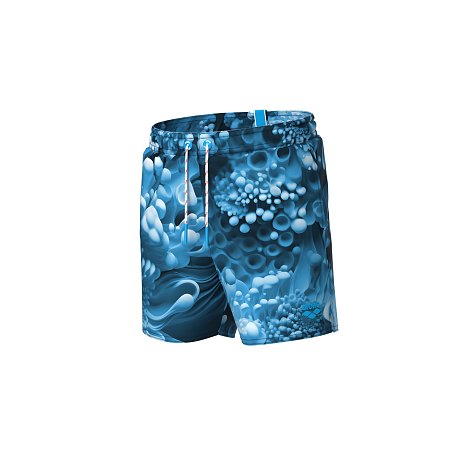 Παιδικό Μαγιό Arena Beach Boxer Allover για Αγόρια Blue Multi