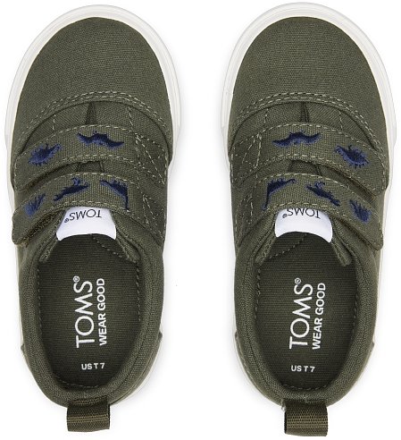 Βρεφικά Παπούτσια TOMS για Αγόρια Fenix Dark Sage Canvas