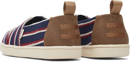 Παιδικά Παπούτσια TOMS για Αγόρια Navy Stripes