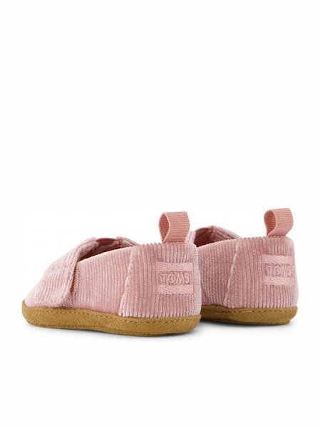 Βρεφικά Παπούτσια Αγκαλιάς Toms για Κορίτσια Pink (Μεγέθη 17,5-18,5)
