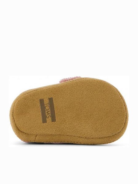 Βρεφικά Παπούτσια Αγκαλιάς Toms για Κορίτσια Pink (Μεγέθη 17,5-18,5)