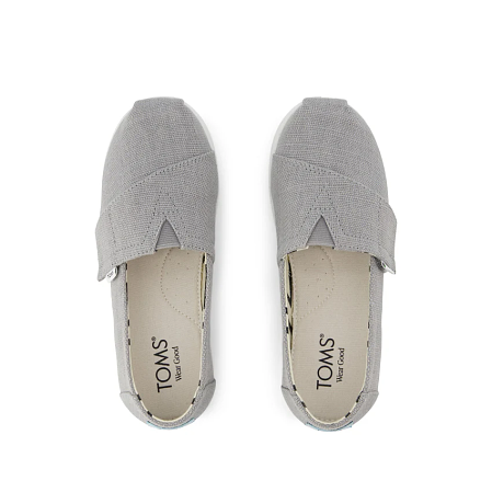 Παιδικά Παπούτσια Toms Alpargata Classic για Αγόρια Gray (Μεγέθη 30-31,5)