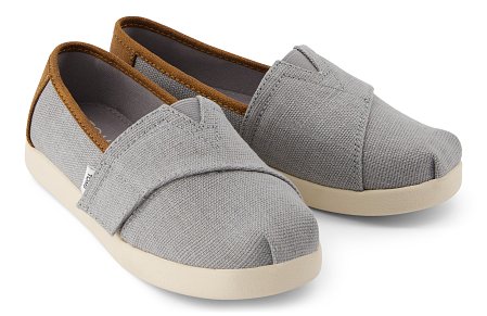 Παιδικές Εσπαντρίγιες Toms για Αγόρια Grey/Brown (Μεγέθη 30-35)