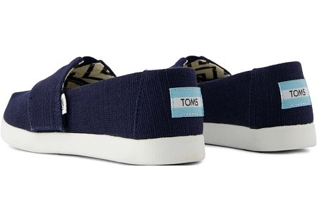 Παιδικά Παπούτσια Toms Classic Alpargata Navy (Μεγέθη 30-35)