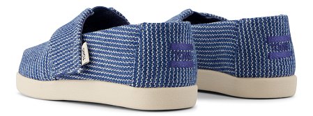 Βρεφικές Εσπαντρίγιες Toms Blue Stripes (Μεγέθη 19,5-28,5)