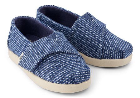 Βρεφικές Εσπαντρίγιες Toms Blue Stripes (Μεγέθη 19,5-28,5)