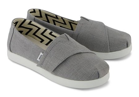 Βρεφικά Παπούτσια Toms Tiny Alpagrata για Αγόρια Gray (Μεγέθη 19,5-24,5)
