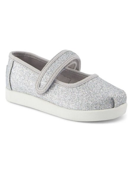 Βρεφικά Παπούτσια Toms Mary Jane για Κορίτσια Siver Glamour (Μεγέθη 19,5-28,5)