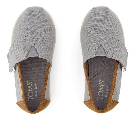 Βρεφικές Εσπαντρίγιες Toms για Αγόρια Grey/Brown (Μεγέθη 19,5-28,5)