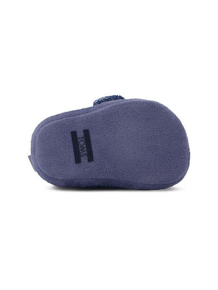 Βρεφικά Παπούτσια Αγκαλιάς Toms για Αγόρια Blue Stripes (Μεγέθη 17,5-19,5)