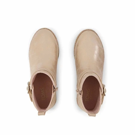 Παιδικά Μποτάκια για Κορίτσια Toms Seashell Metallic Mia Boots
