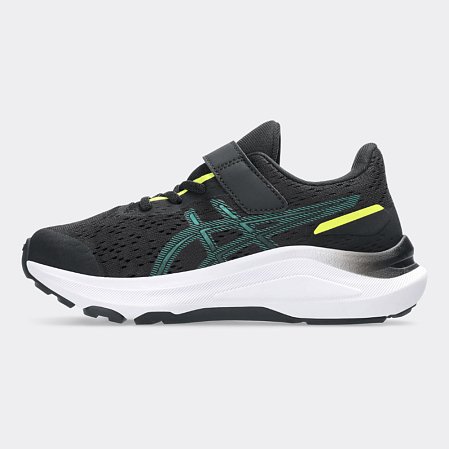 Παιδικά Παπούτσια Asics Patriot 13 για Αγόρια Black/Jasper Green (Μεγέθη 28,5-35)
