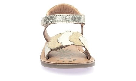 Παιδικά Πέδιλα Kickers Dyastar για Κορίτσια Silver/Gold (Μεγέθη 22-34)