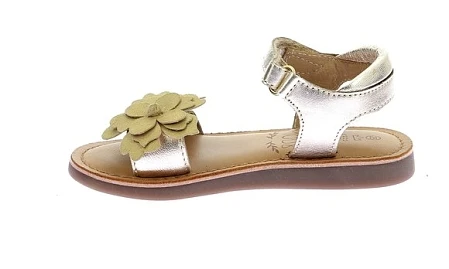 Παιδικά Πέδιλα Mod8 για Κορίτσια Gold Flowers (Μεγέθη 26-36)