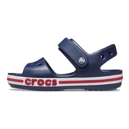 Crocs Crocband Παιδικά Σανδάλια Navy/Red (Μεγέθη 19-35)