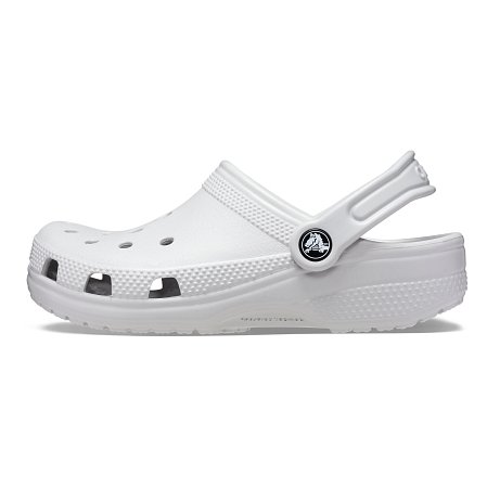 Crocs Crocband Βρεφικά Σαμπό Λευκά