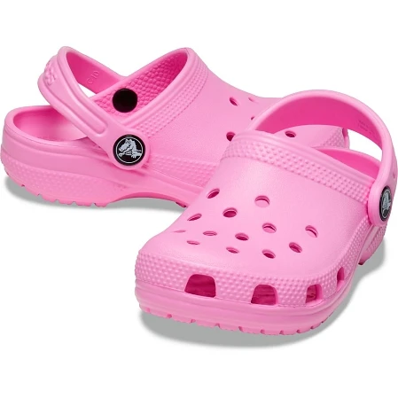 Crocs Crocband Παιδικά Σαμπό Ροζ (Μεγέθη 19-28)