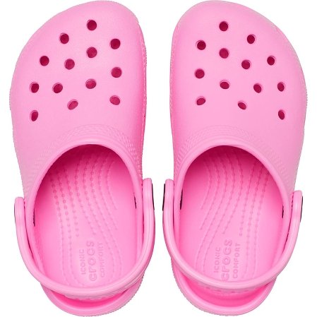 Crocs Crocband Παιδικά Σαμπό Ροζ (Μεγέθη 19-28)